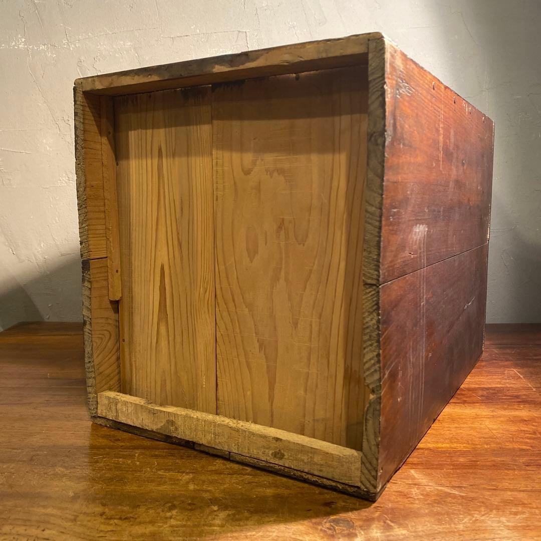 時代物 虫喰い 五段小引き出し 大正 昭和初期 小家具 古民家 骨董品