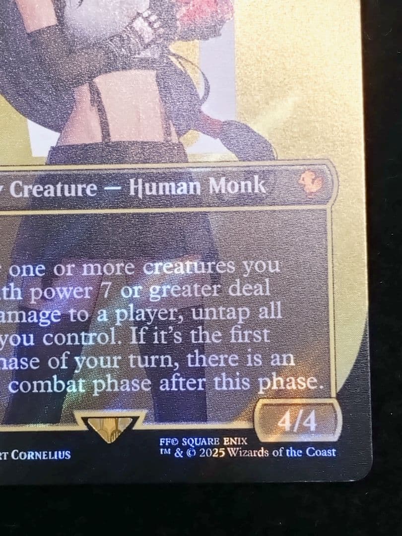 Mtg 格闘家、ティファ/Tifa, Martial Artistサージフォイル