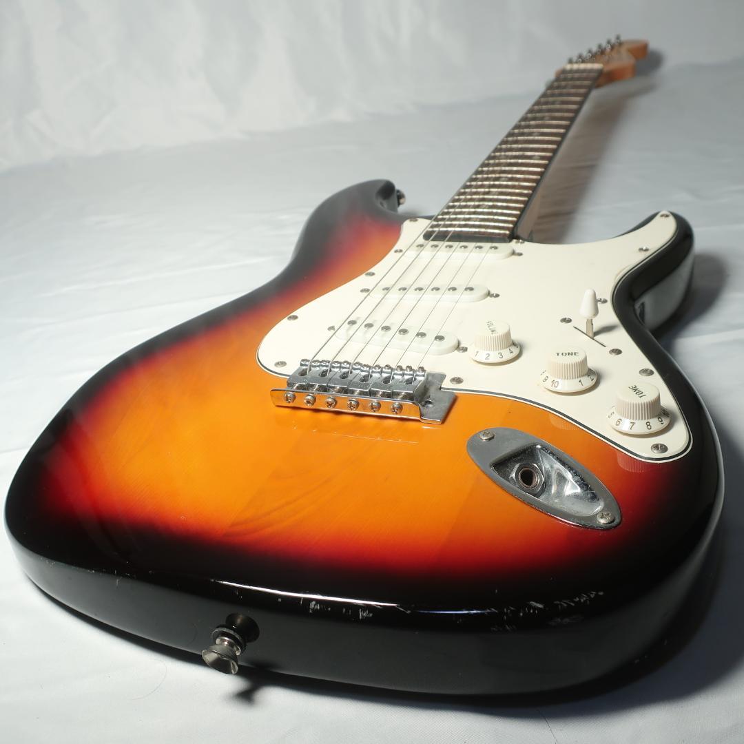 SX エレキギター ストラトタイプ 3トーンサンバースト