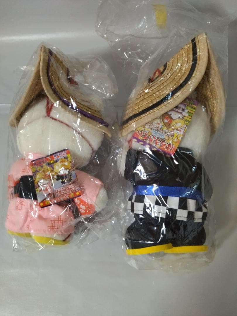 キティ ぬいぐるみ M 富山限定 越中おわら　女踊り2004年　男踊り2007年