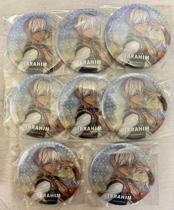 にじさんじ イブラヒム 新ビジュアル 缶バッジ