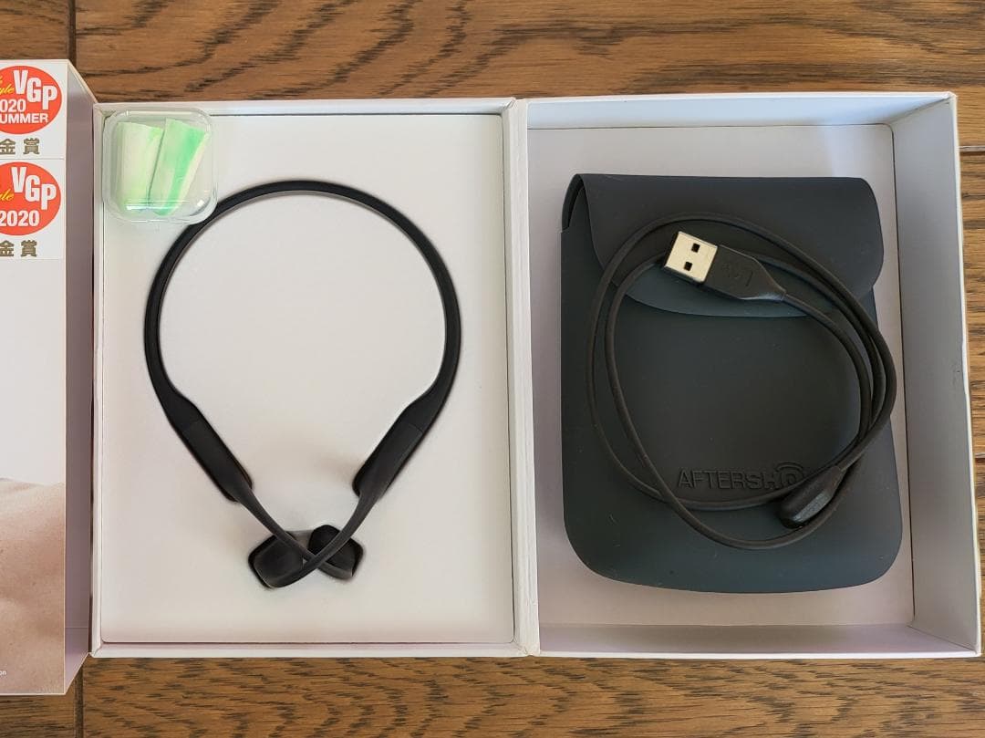 AfterShokz AEROPEX ブラック ブルートゥースイヤホン 耳かけ型