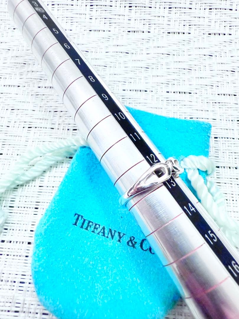 ティファニー 指輪　12.5号　エルサペレッティ オープンティアドロップ リング