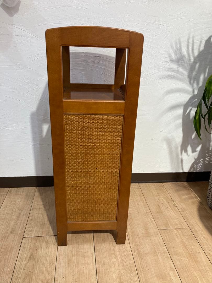 オールドカリモク 木製 棚 キャビネット 引き出し アンティーク レトロ