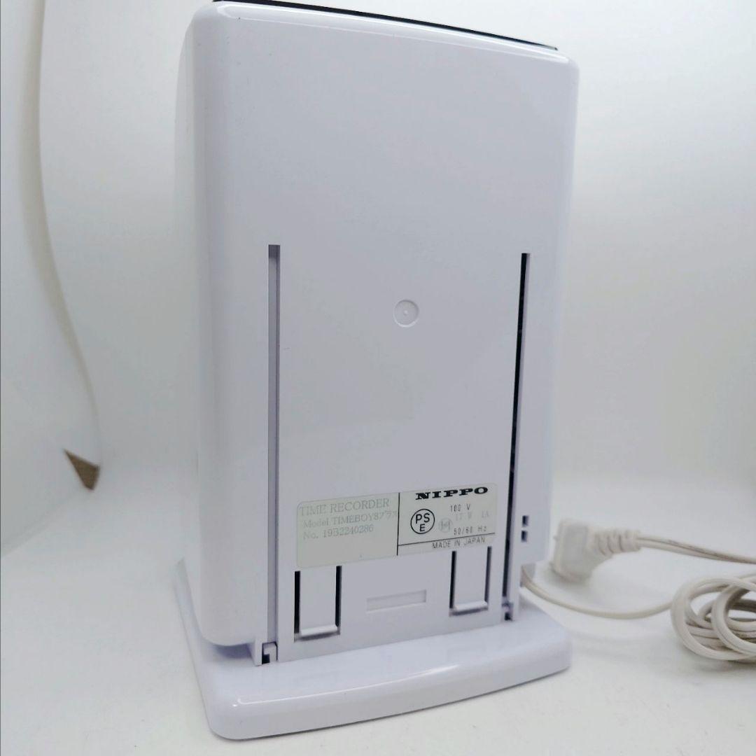 NIPPO タイムレコーダー (タイムボーイ8プラス）タイムカード付き！