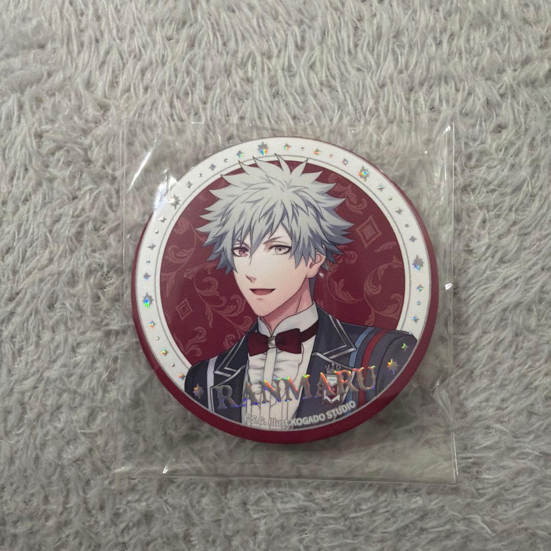 うたプリ 黒崎蘭丸 ジュエリー缶バッジ - メルカリ