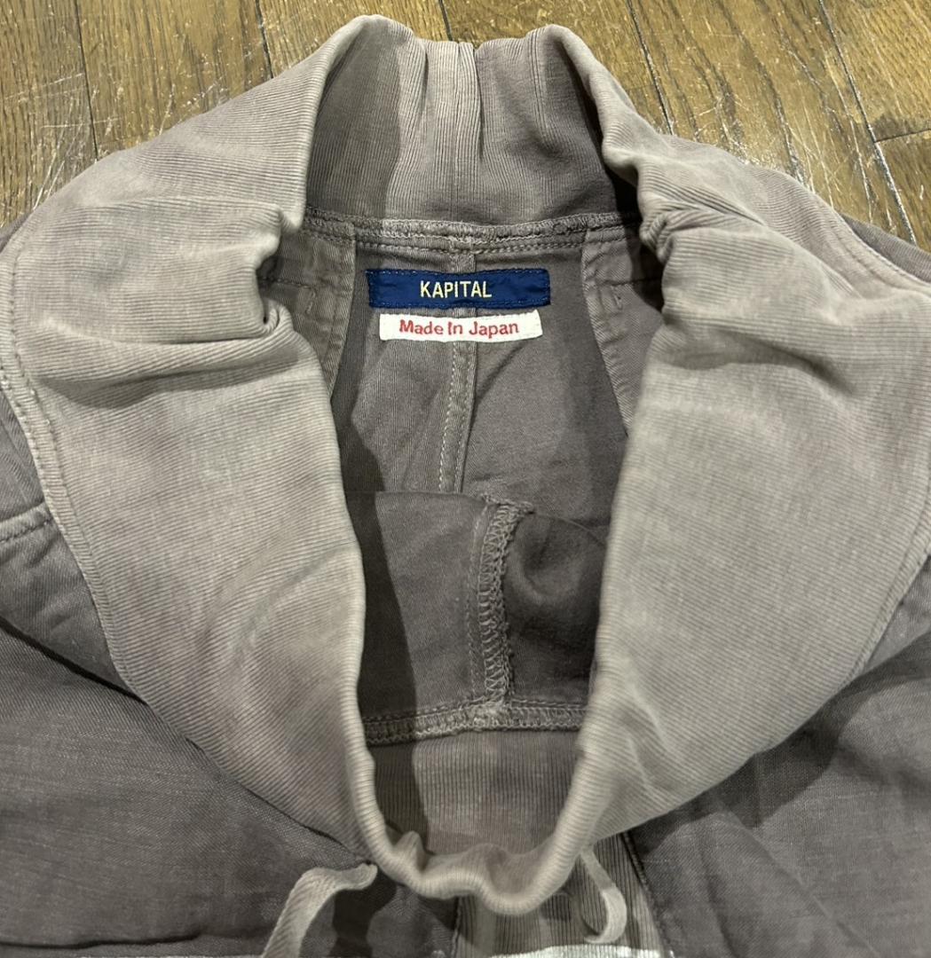キャピタル KAPITAL 麻混 サルエル イージーパンツ 日本製 M