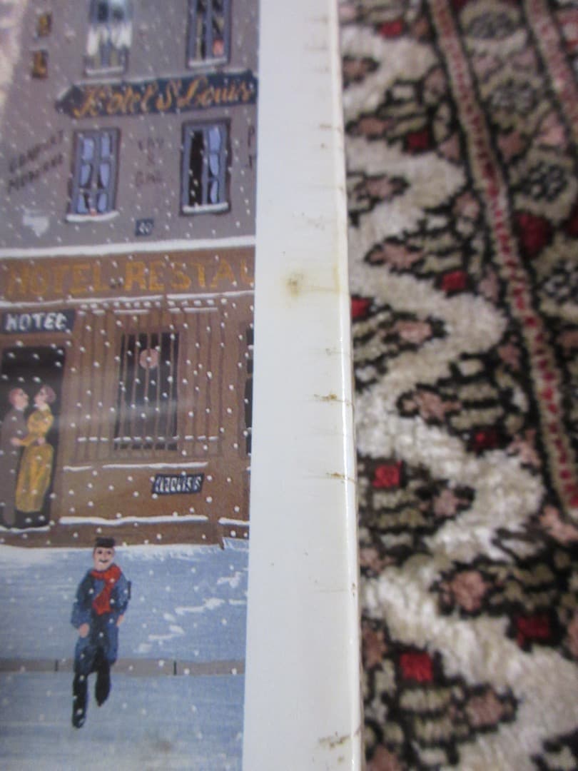 未開封】ミッシェルドラクロワ『雪降る街』ジグソーパズル2014ピース