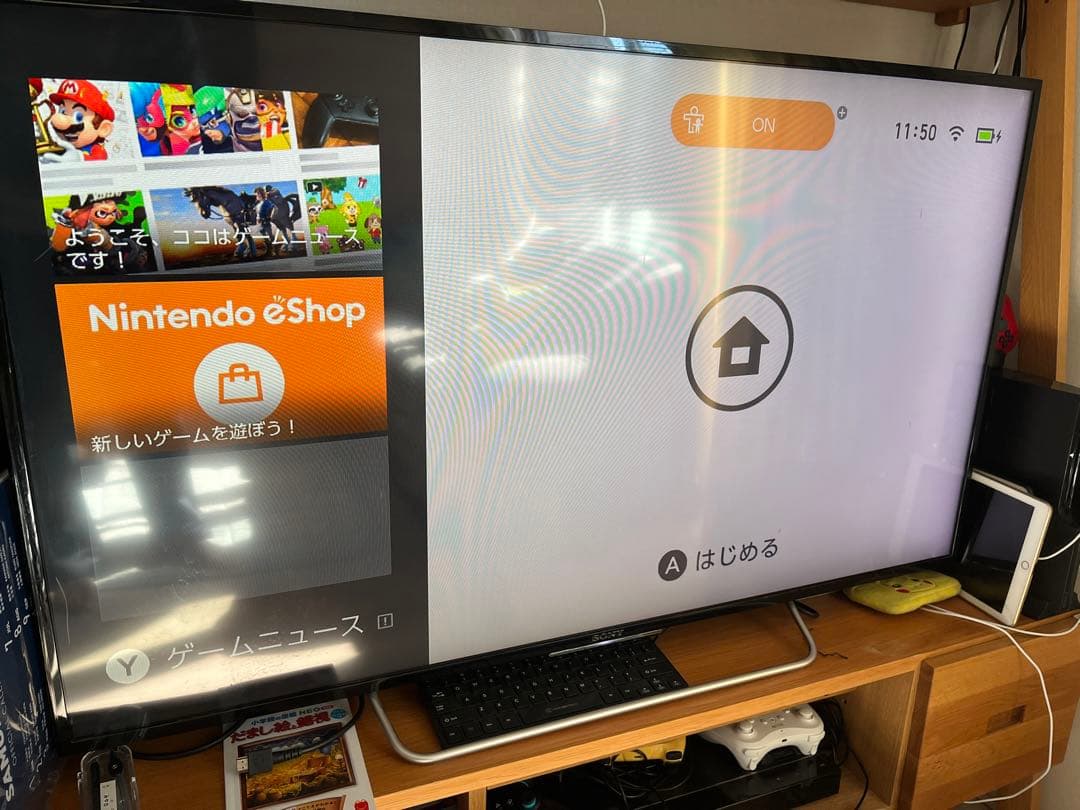 【ジャンク】初期型 Nintendo Switch 本体 ドック付き