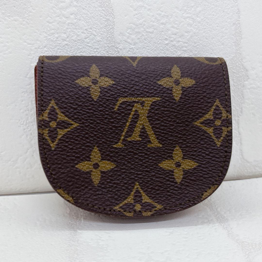 美品✨ ルイヴィトン VUITTON モノグラム ポルトモネ グゼ ケース