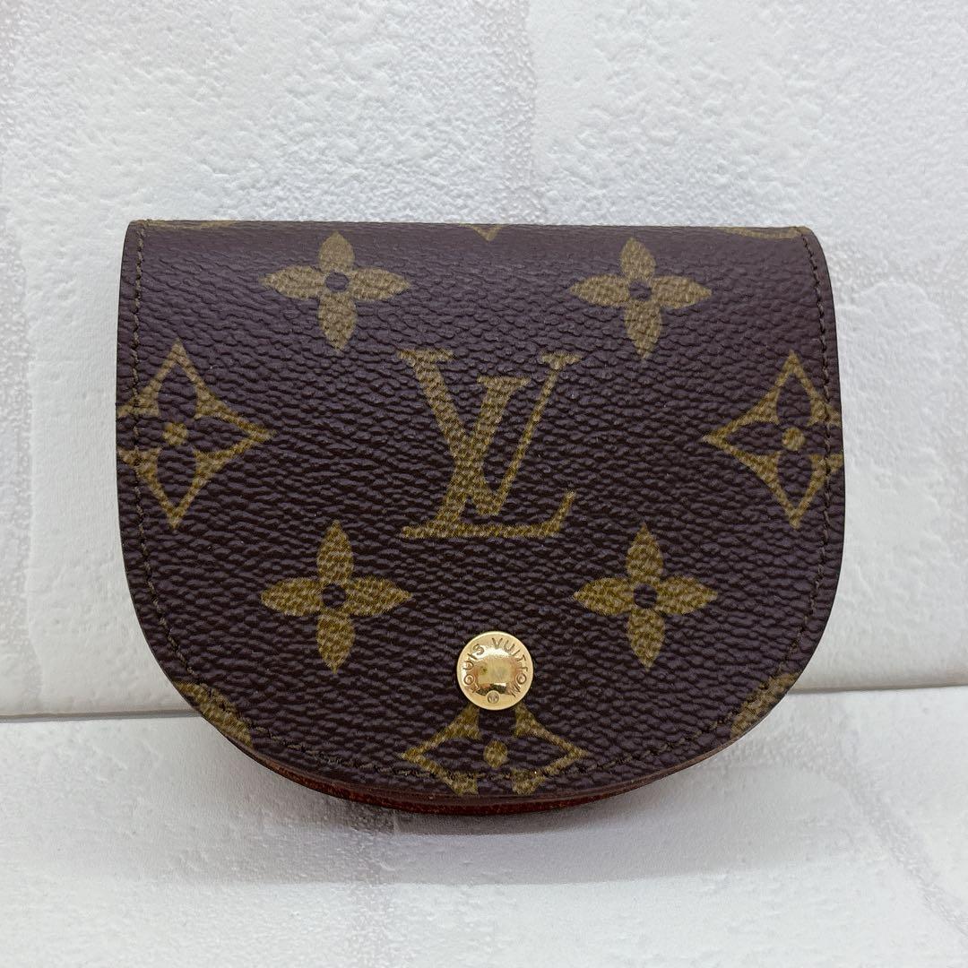 美品✨ ルイヴィトン VUITTON モノグラム ポルトモネ グゼ ケース