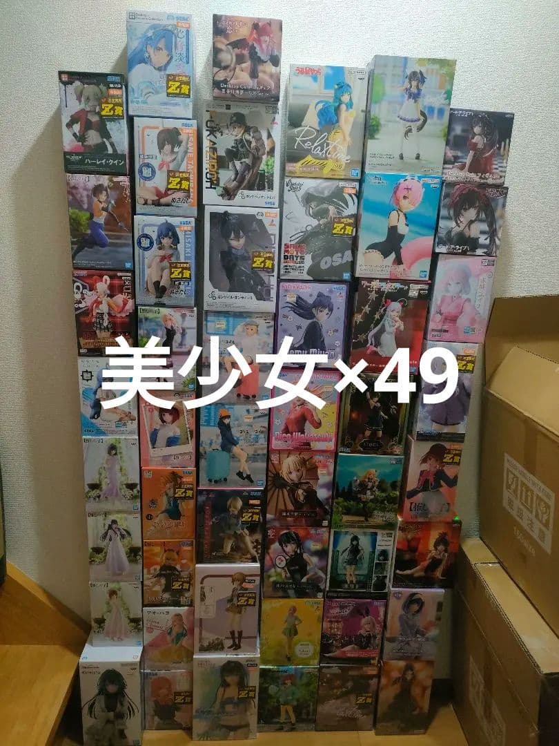 美少女フィギュア 49個 まとめ売り 纏め売り プライズ 1番くじ - メルカリ