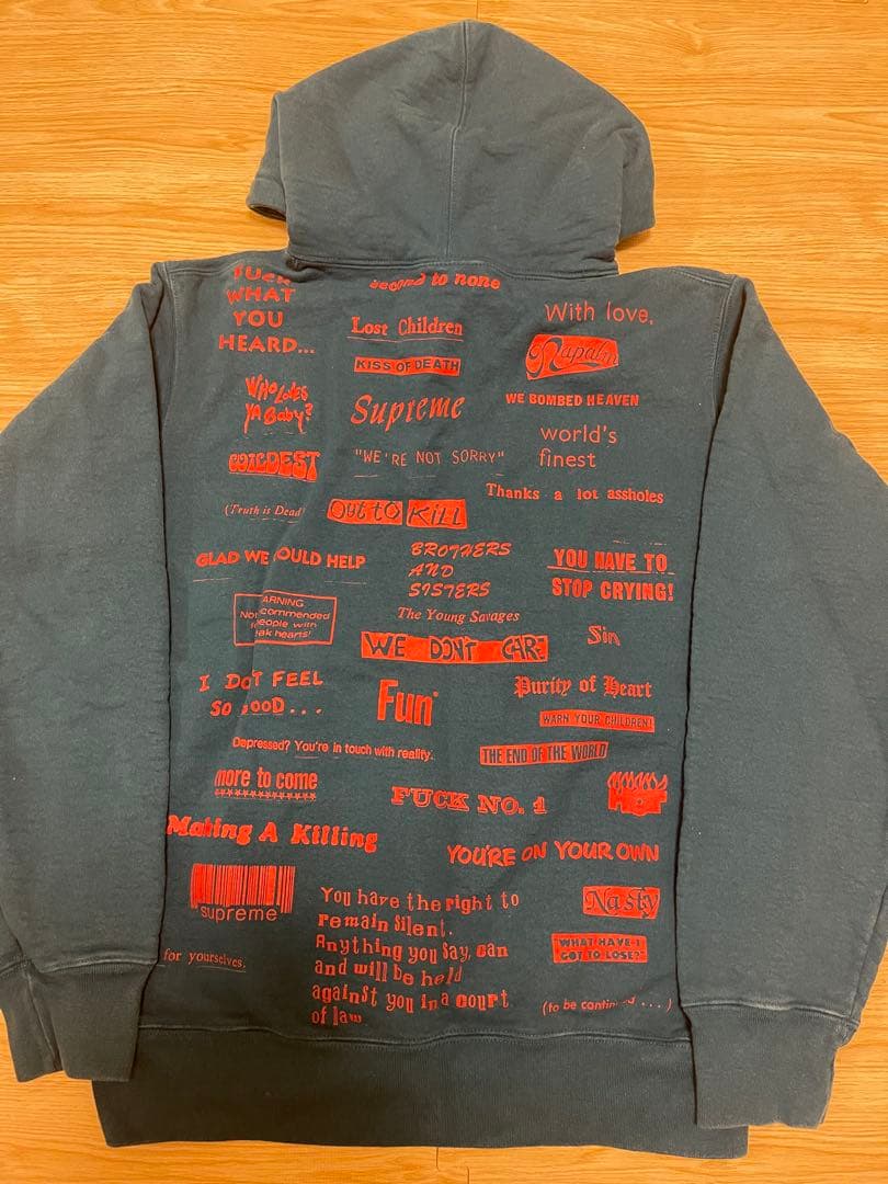 A*i様 Supreme Hooded Sweatshirt \"Marine B