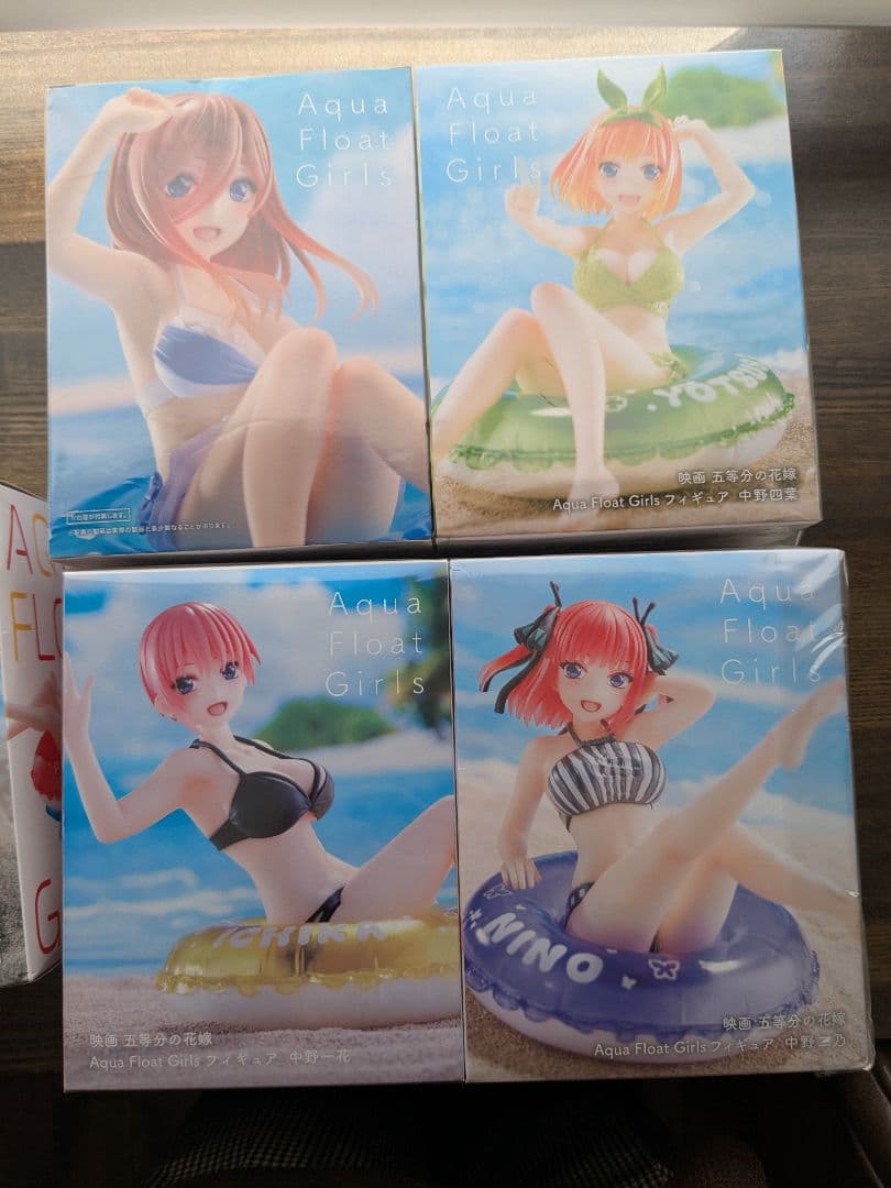 新品 Aqua Float Girls 中野五姉妹 フィギュア
