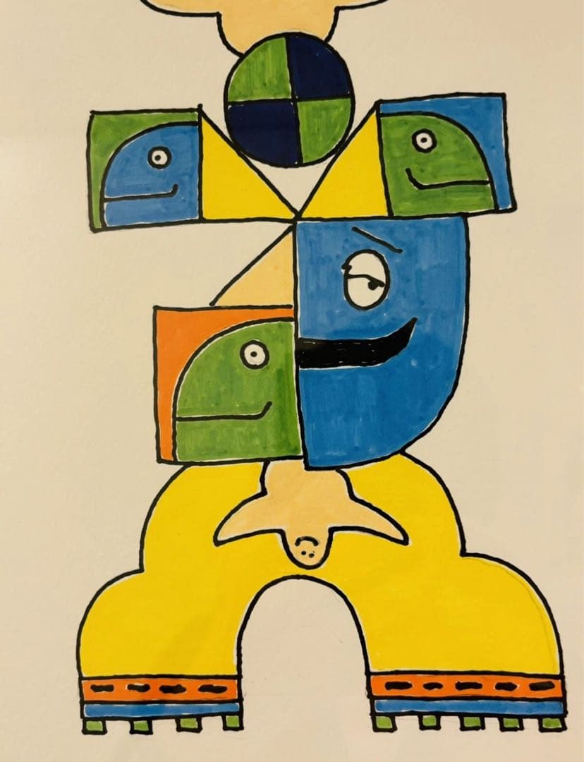 MARK GONZALES マークゴンザレス 原画 セット 直筆サイン入 額入