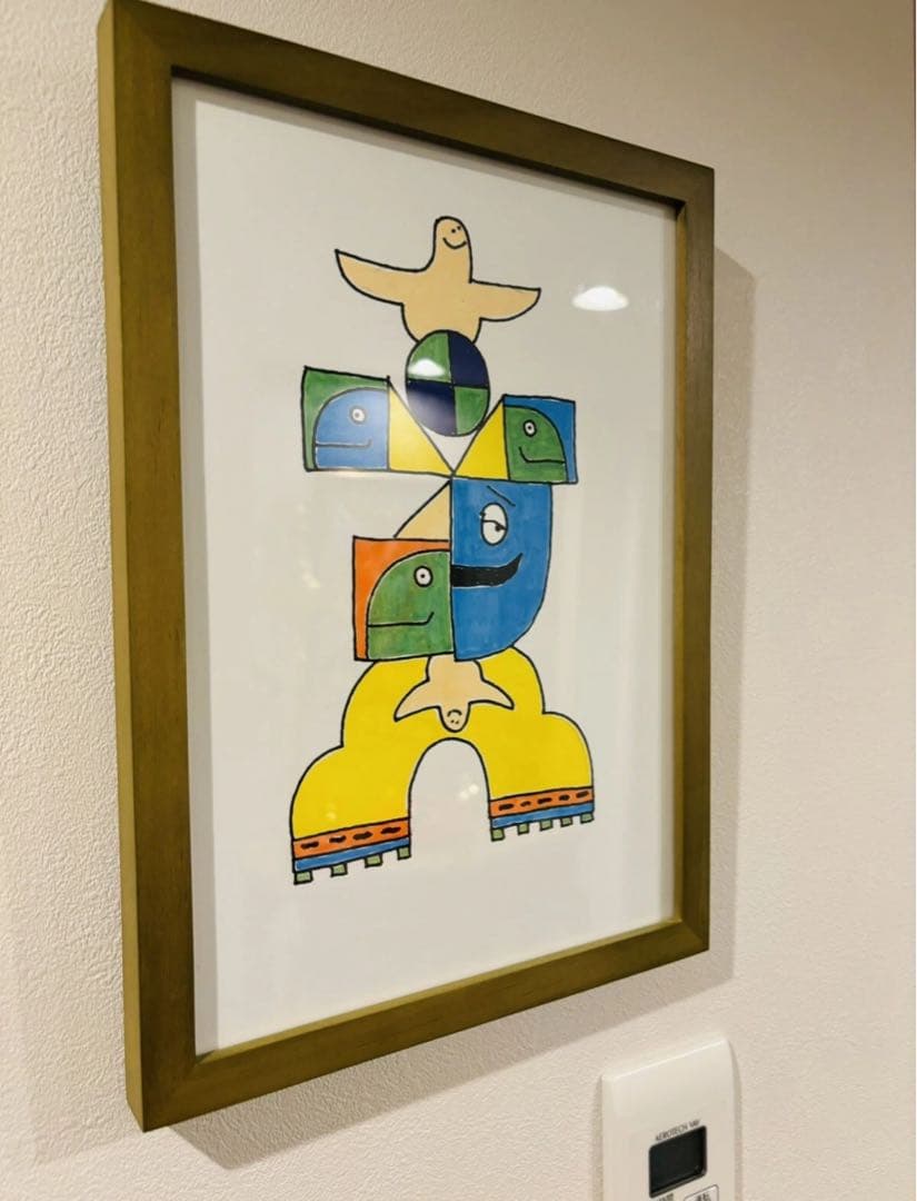 MARK GONZALES マークゴンザレス 原画 セット 直筆サイン入 額入