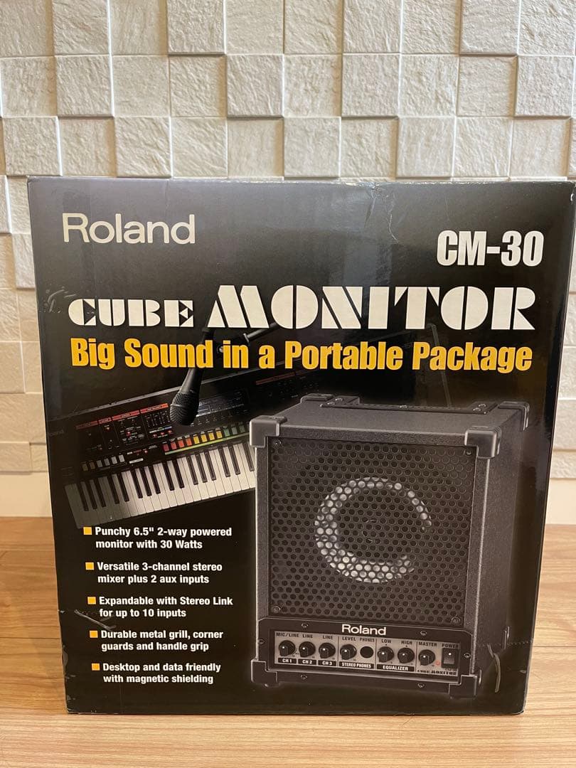 【極美品】Roland CUBE MONITOR CM-30