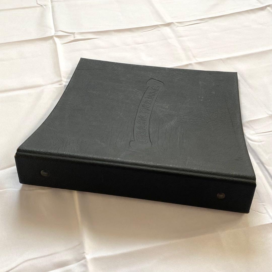 レア CHROME HEARTS クロムハーツ バインダー 非売品 サンプル品