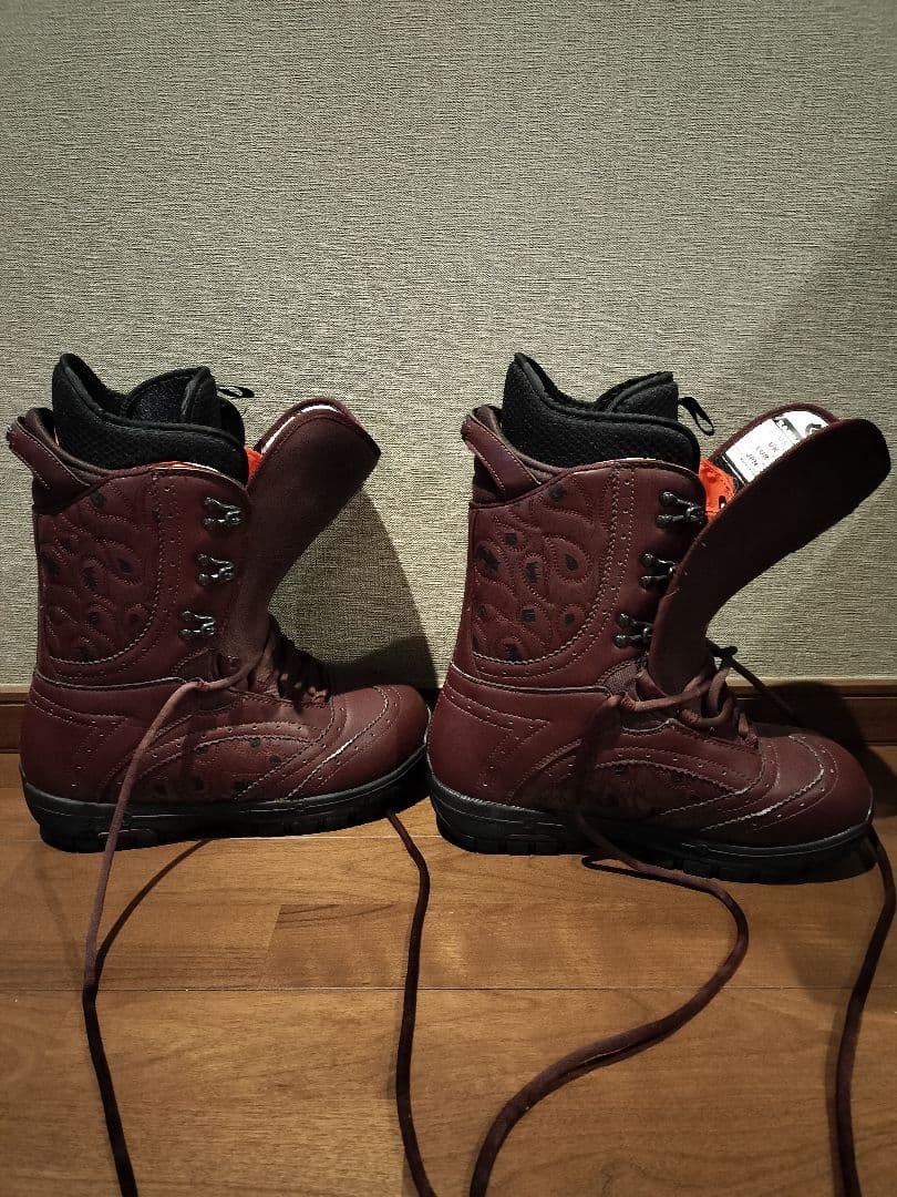 BURTON SABBATH 28cmブーツ(男性用) バーガンディ