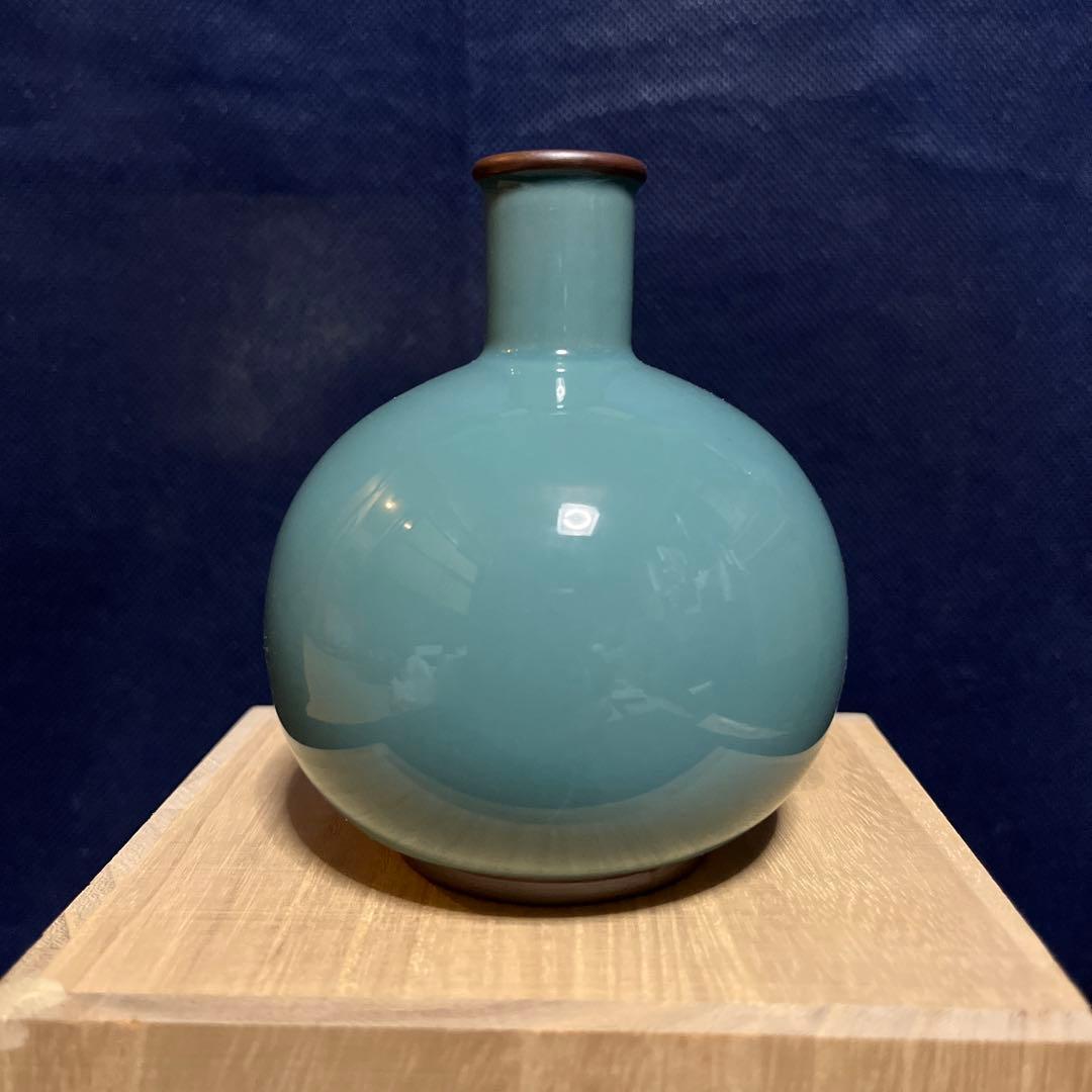 一輪差し／波佐見焼／浩司造／青釉