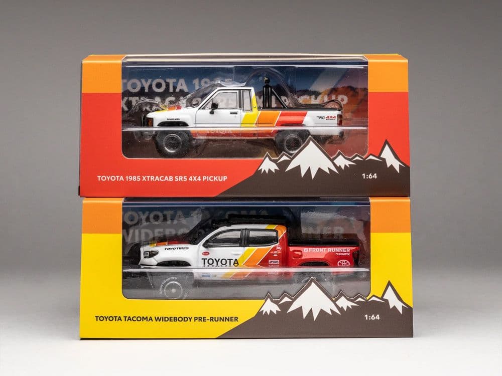 GCD 1/64 - トヨタ・ハイラックス + タコマ　ボックス・セット