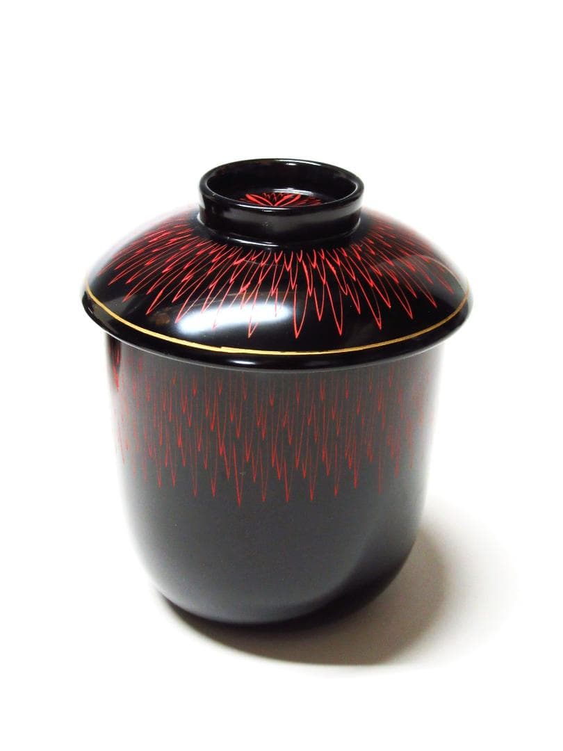 茶道具 京都 清水焼 朝日堂 茶入れ 茄子茶入 京陶器 ビンテージ 赤茶色