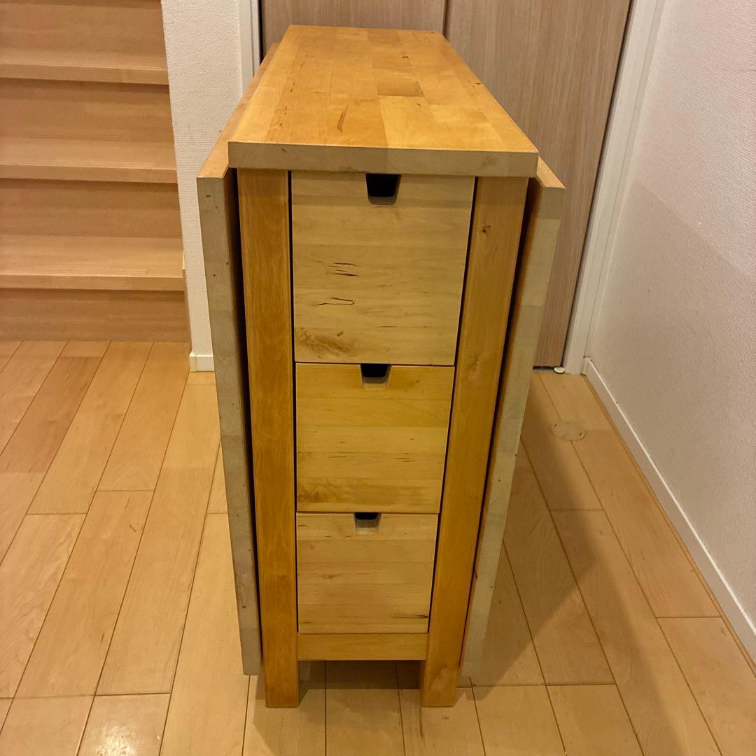 イケア(IKEA) ノールデン(NORDEN) ゲートレッグテーブル