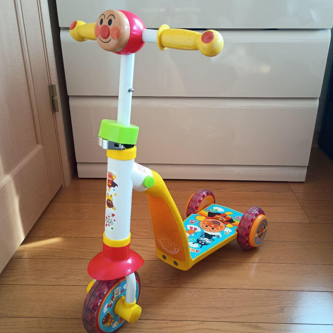 JOYPALETTE アンパンマン かんたんチェンジ 2WAYスクーター説明書付