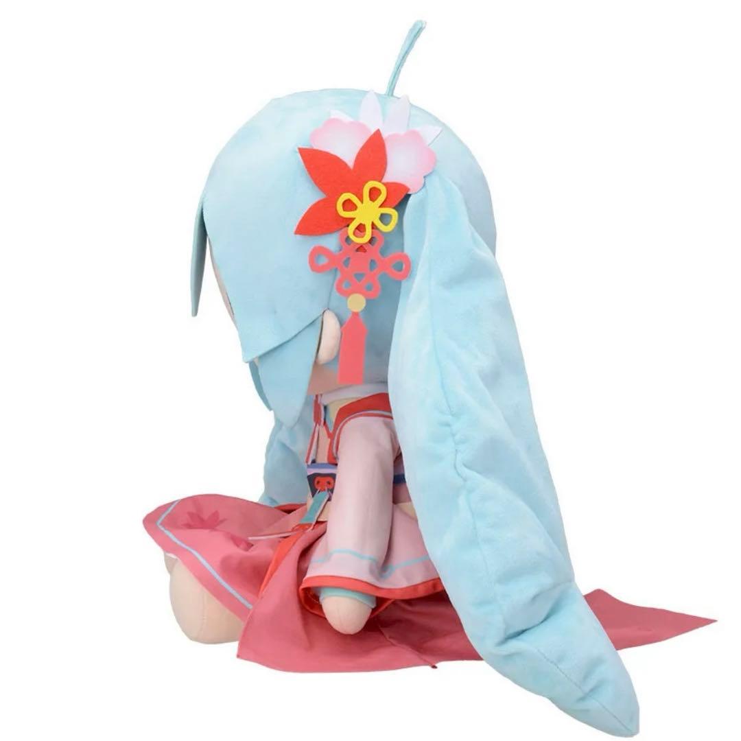 初音ミク 月西江 ふわぷち ぬいぐるみ (LL) 未開封品