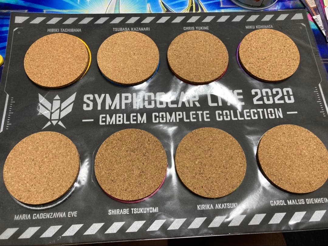 シンフォギア コルクコースター コンプリート