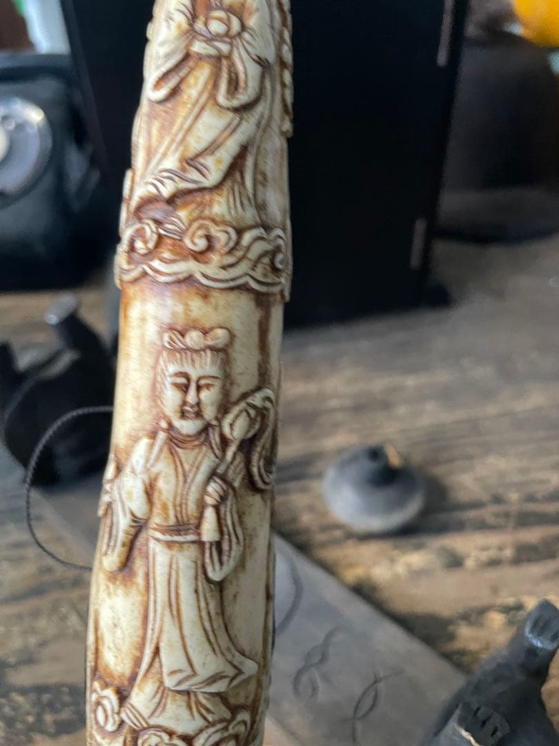 アンティーク 阿片 煙管 アヘンパイプ 煙管筒 中国骨董 中国古玩 古