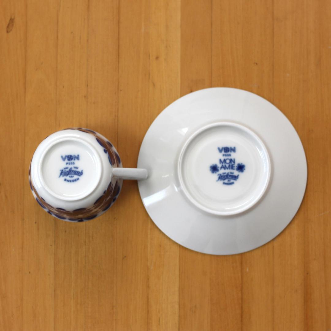 【美品・ヴィンテージ】ロールストランド　Mon Amie　コーヒーカップ01