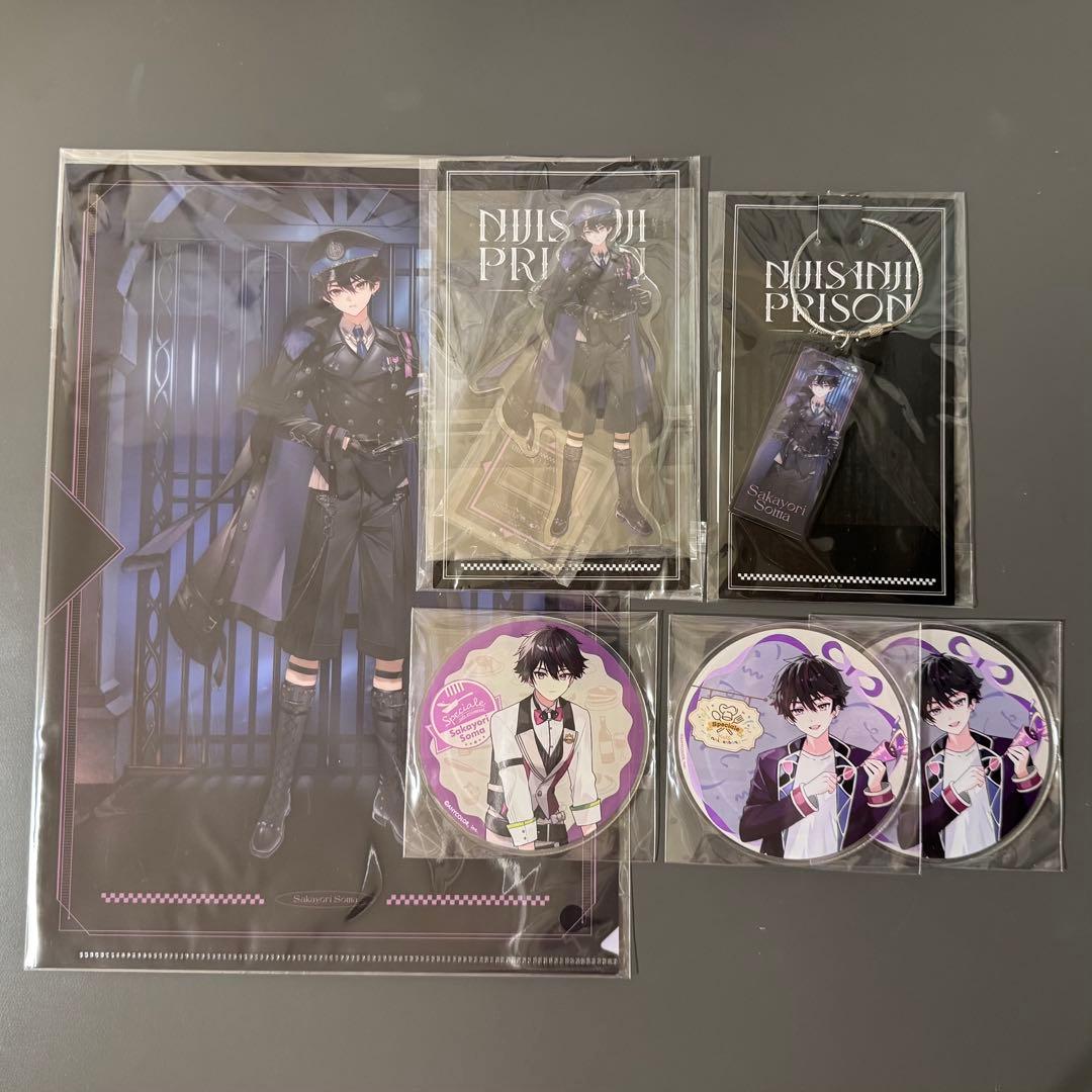 にじさんじ 誕生日2024 酒寄颯馬 アクリルパネル アクリルスタンド 監獄