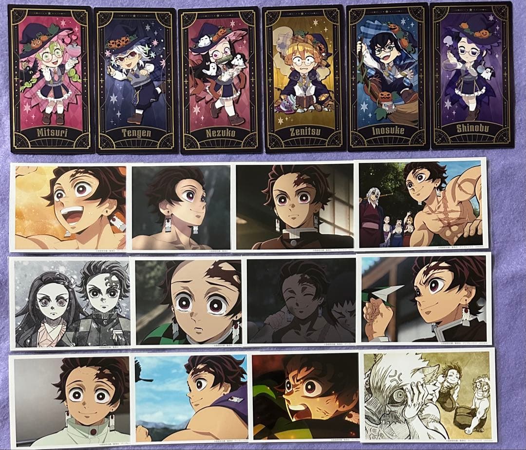 鬼滅の刃　アクリルスタンド　缶バッジ　ポストカード　ブロマイド　まとめ売り