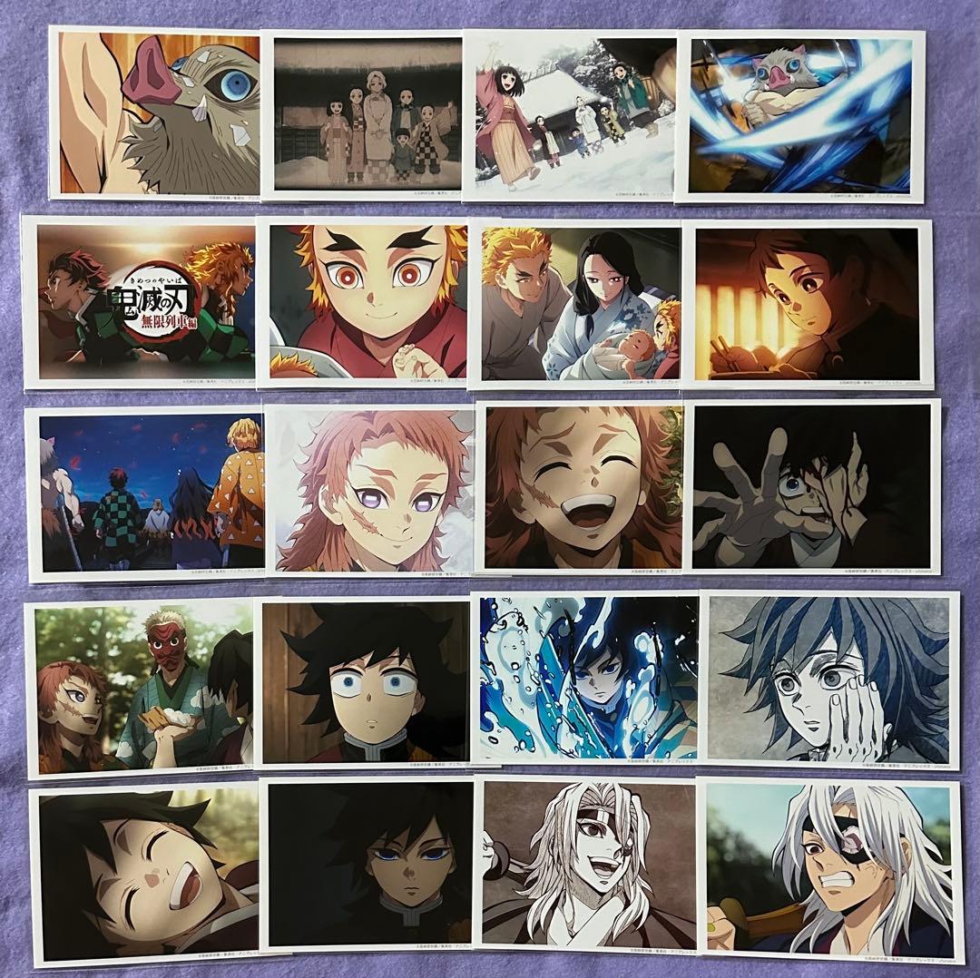 鬼滅の刃　アクリルスタンド　缶バッジ　ポストカード　ブロマイド　まとめ売り