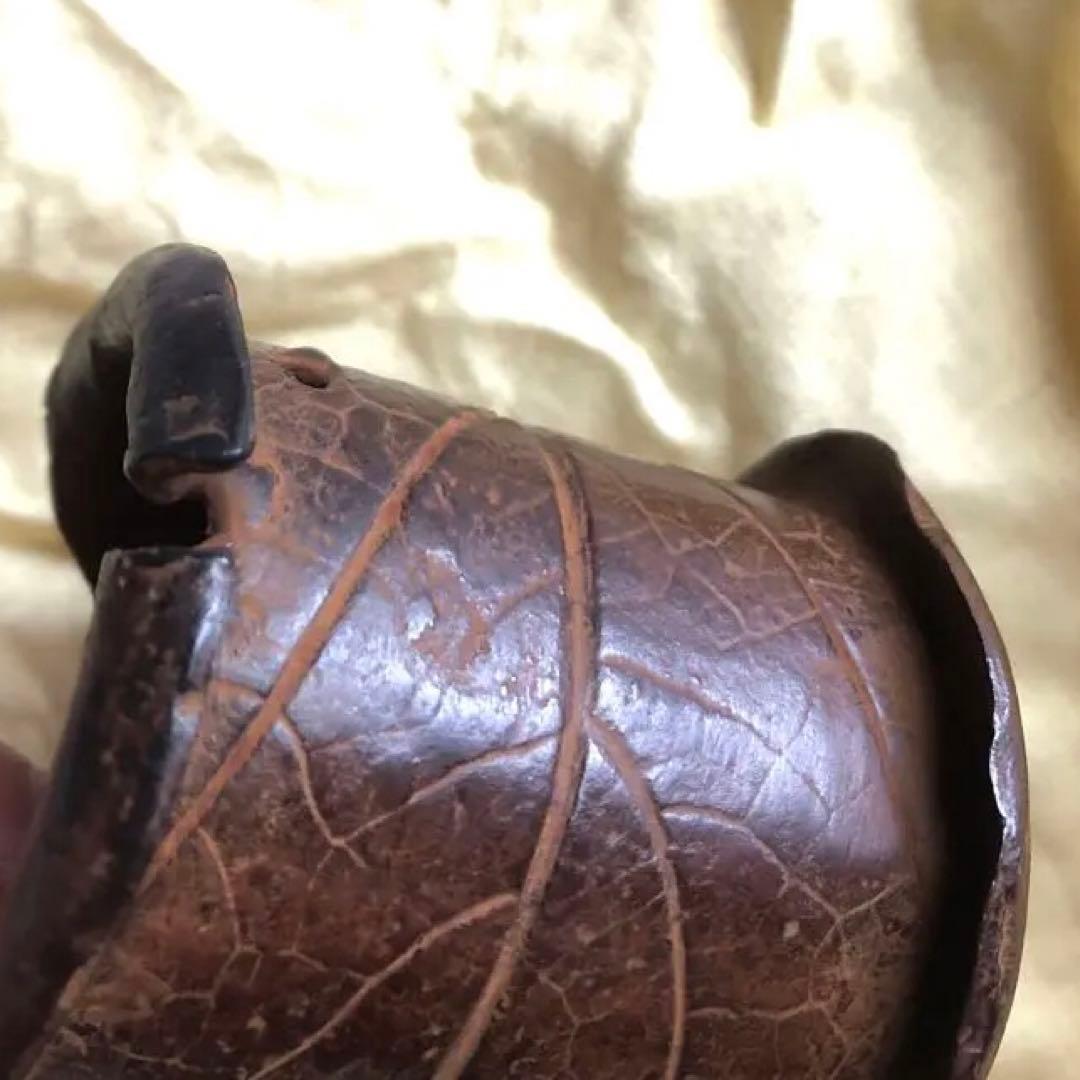 蓋置 一葉 須賀月真氏作 共箱入