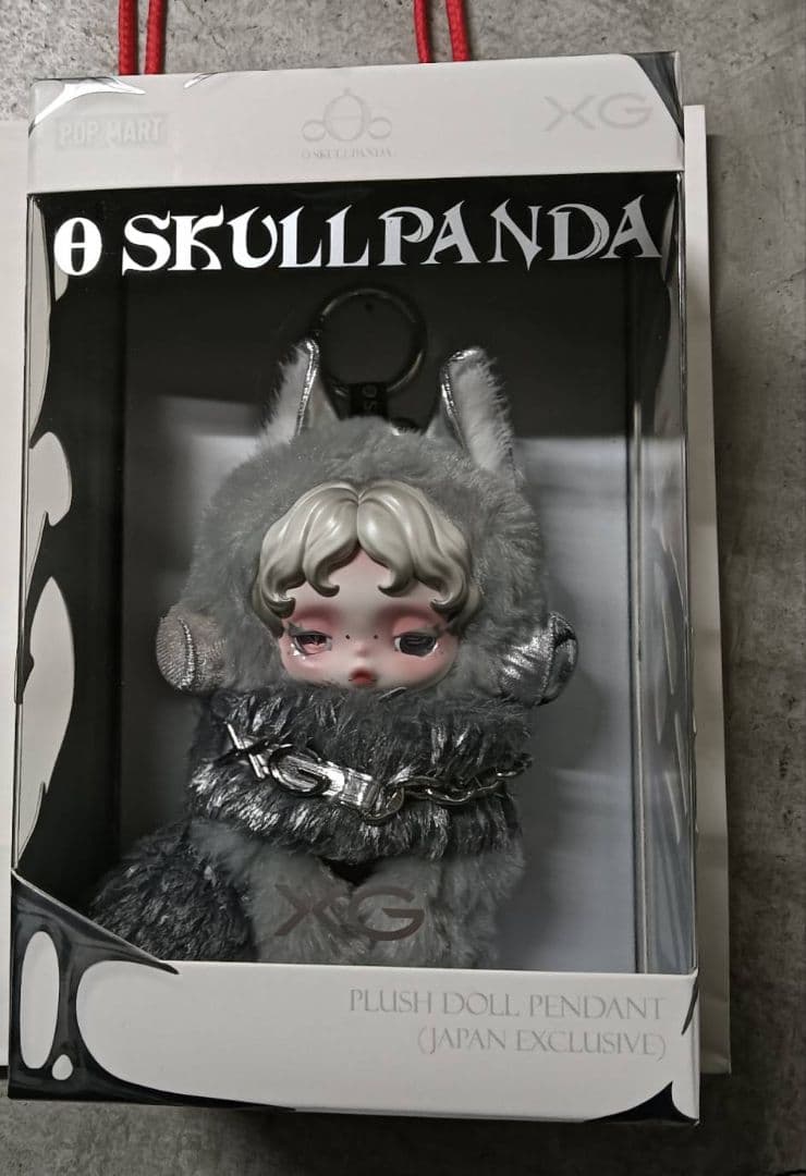 SKULLPANDA × XG ぬいぐるみペンダント