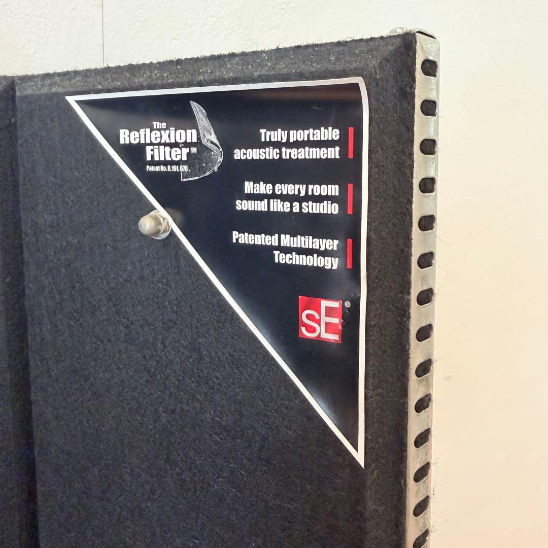 【人気モデル】SE REFLEXION FILTER-PRO BLACK 防音