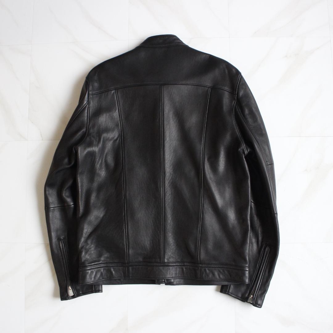 極美品】ガルニ レザージャケット ブラック L ラムレザー