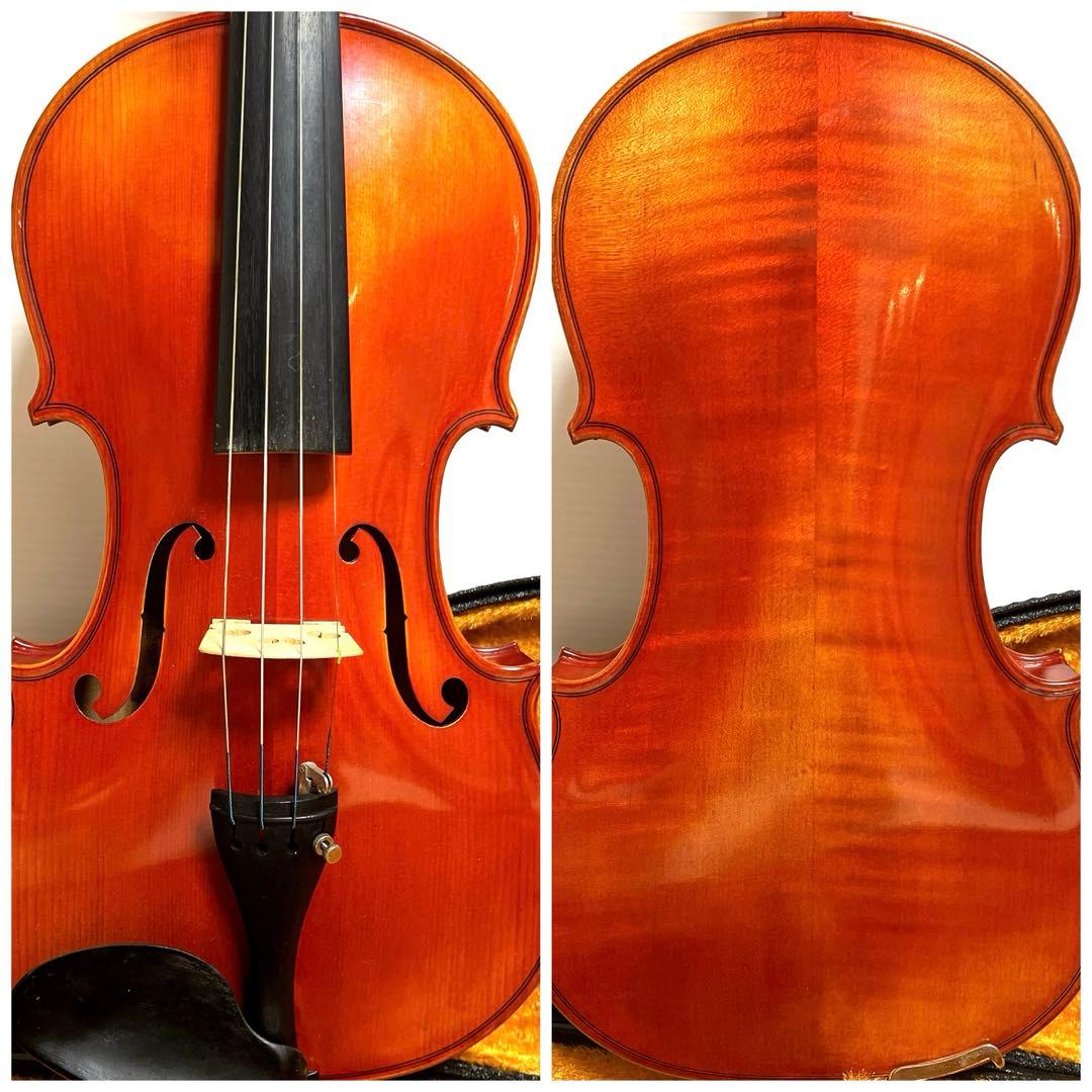 美品・美虎杢】SUZUKI NO.330 4/4 バイオリン 1979年製