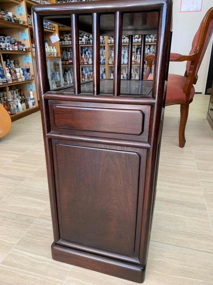 唐木茶箪笥 アンティーク 収納家具 茶箪笥