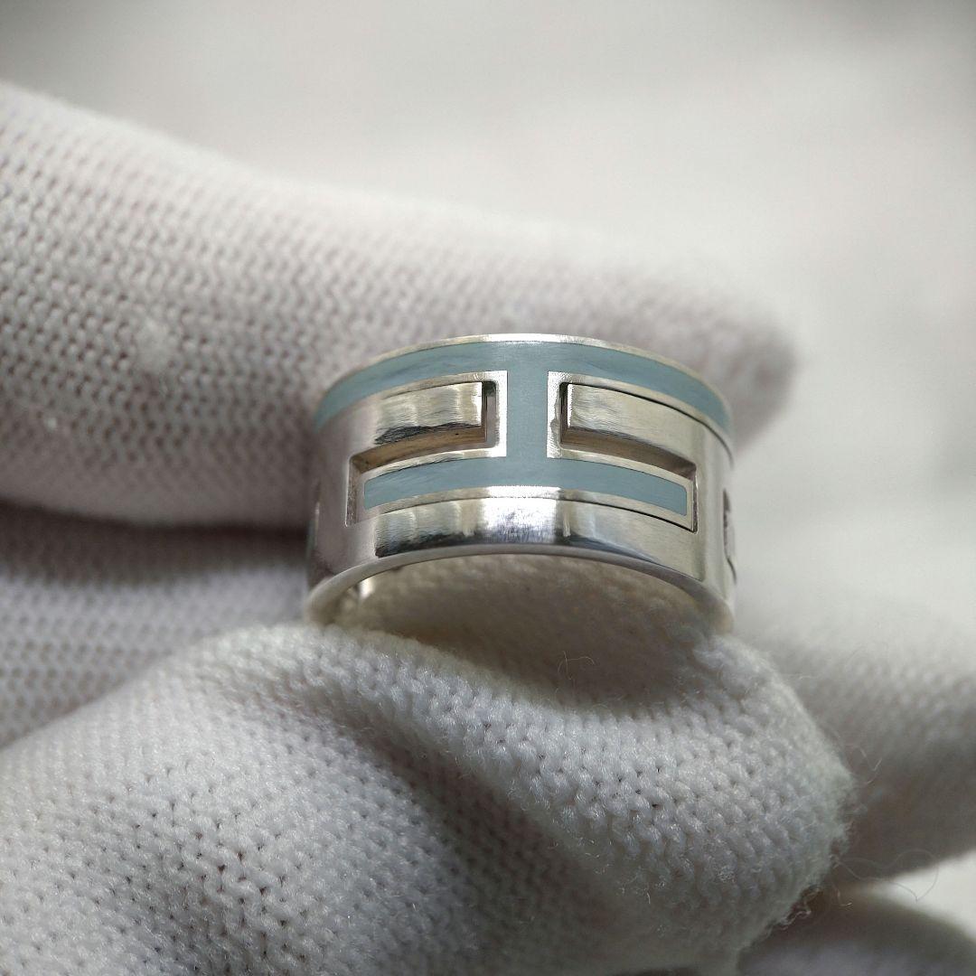 HERMÈS　エルメス　ムーブアッシュシルバーリング