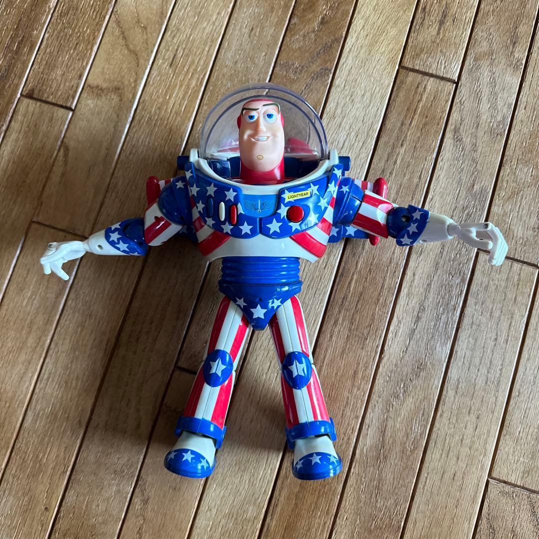 バズ・ライトイヤー フィギュア 星条旗 ジャンク品】トイストーリー