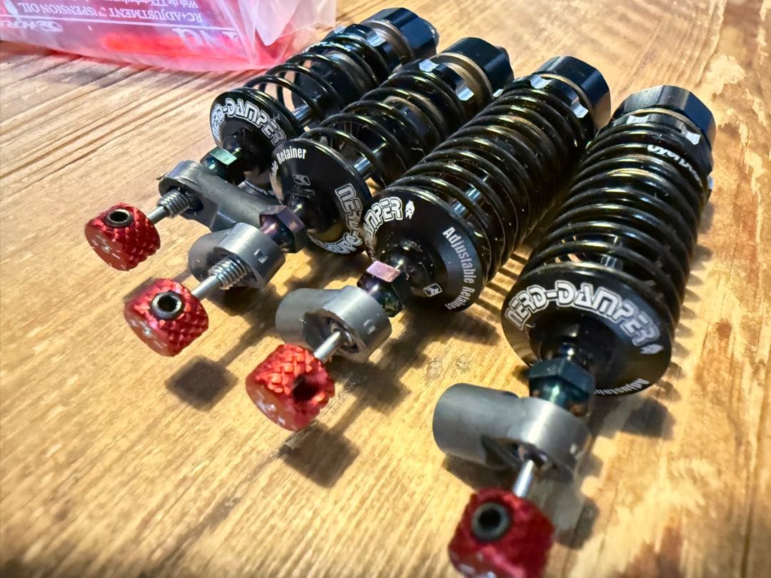 HRC ナードダンパー装着制作TRFシリンダー仕様 テスト走行のみオーバー