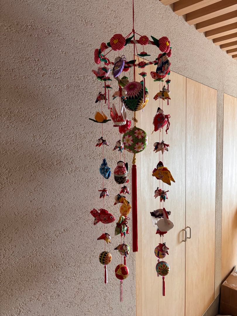 柳川　吊るし飾りさげもん　30cm×95cm