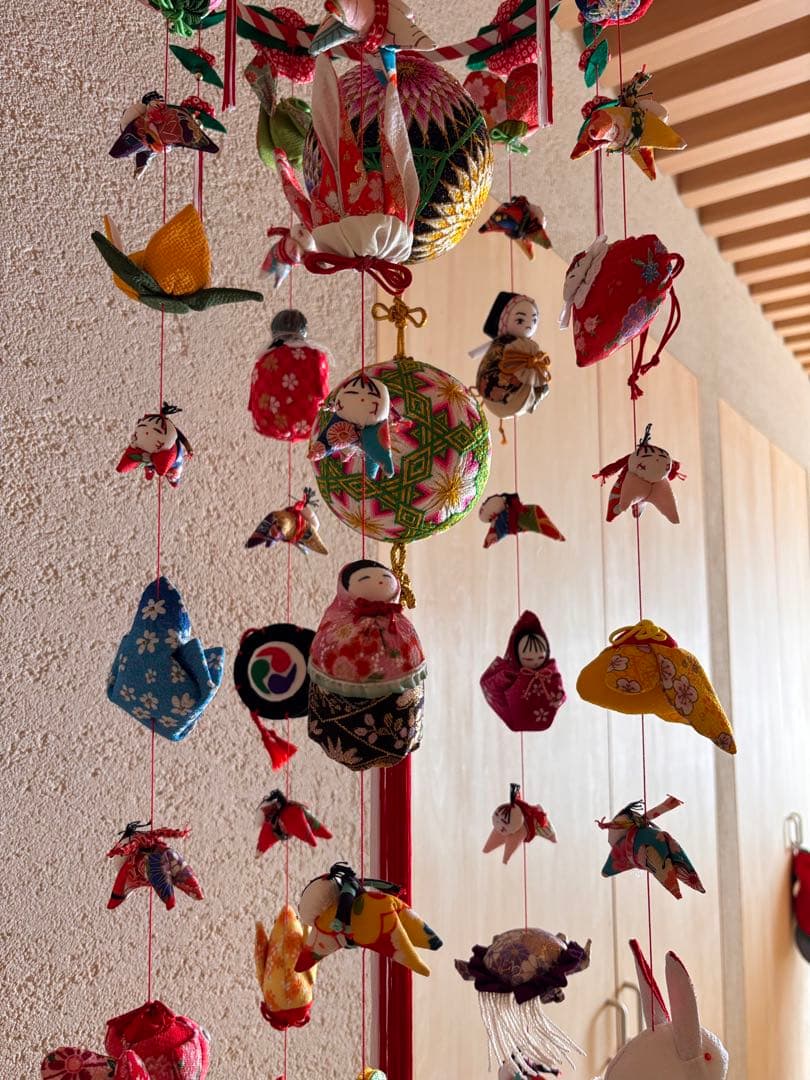 柳川　吊るし飾りさげもん　30cm×95cm