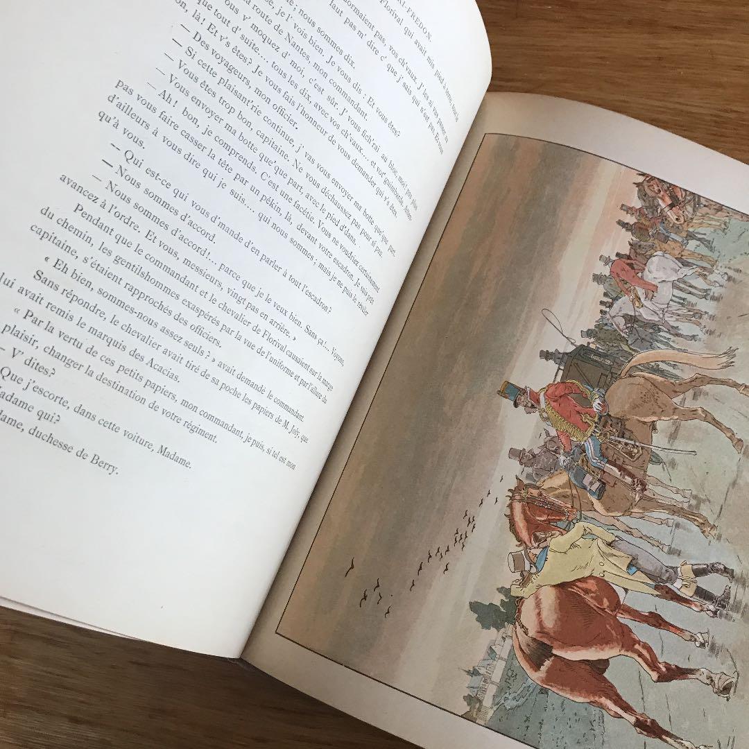 フランスアンティーク 19世紀の絵本！1884年アールヌーボー洋書 古書 古本