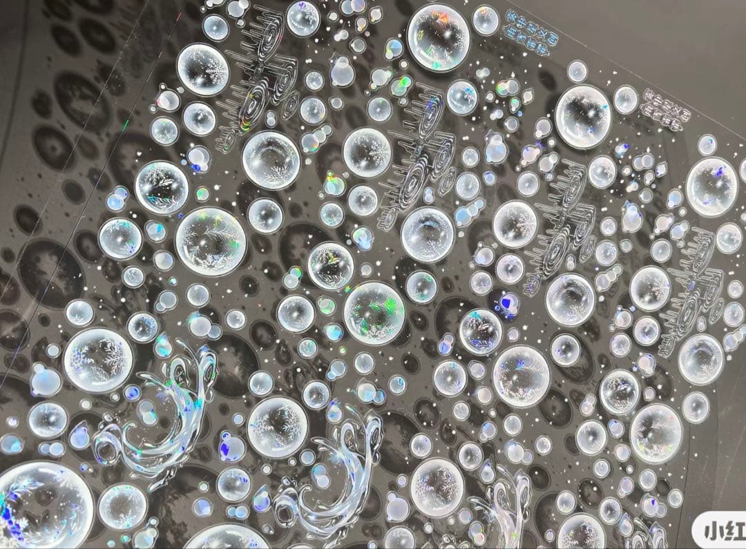 海外マスキングテープ巻売り 雨雪靄靄・藍 しゃぼん玉 人物マ