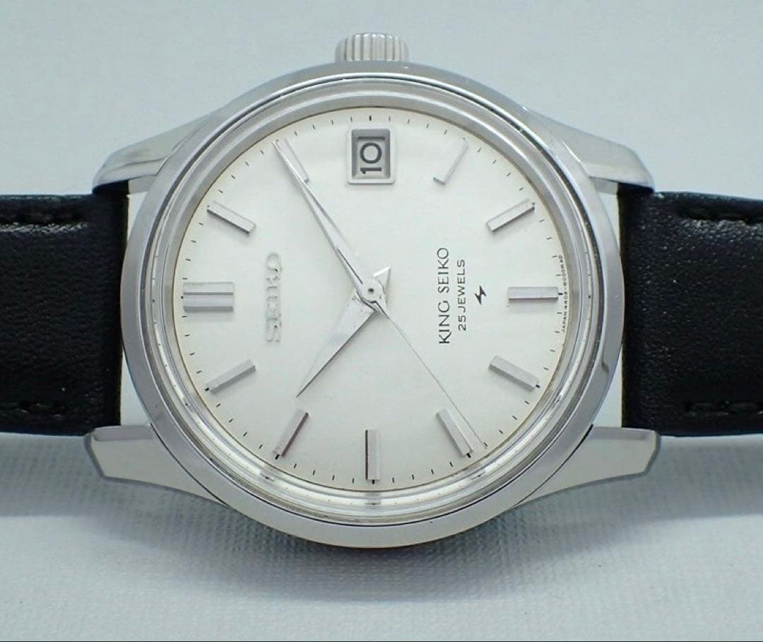 【稼働品OH済】キングセイコー4402-8000後期型ハック機能メンズ手巻き時計