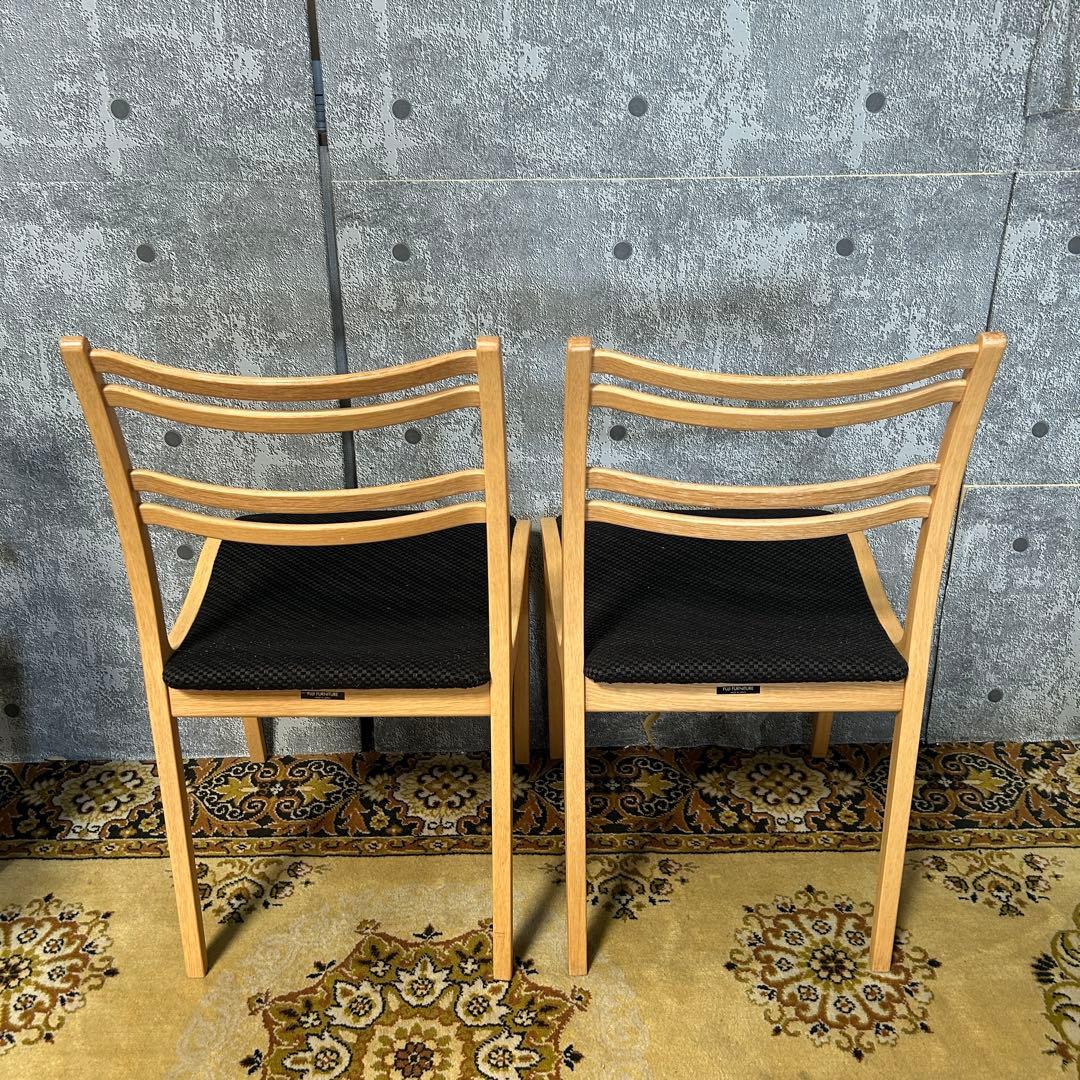 ꧁冨士ファニチア FUJI FURNITURE꧂ダイニングテーブル&チェア4脚